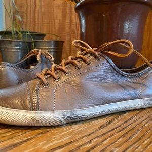 Frye Mindy Low Lace Up Leather Shoes